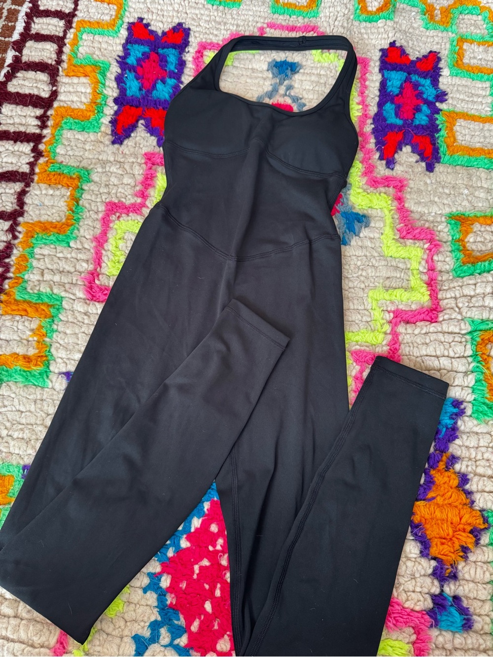 Form by Sami Clarke Halter Jumpsuit Padded Black XS